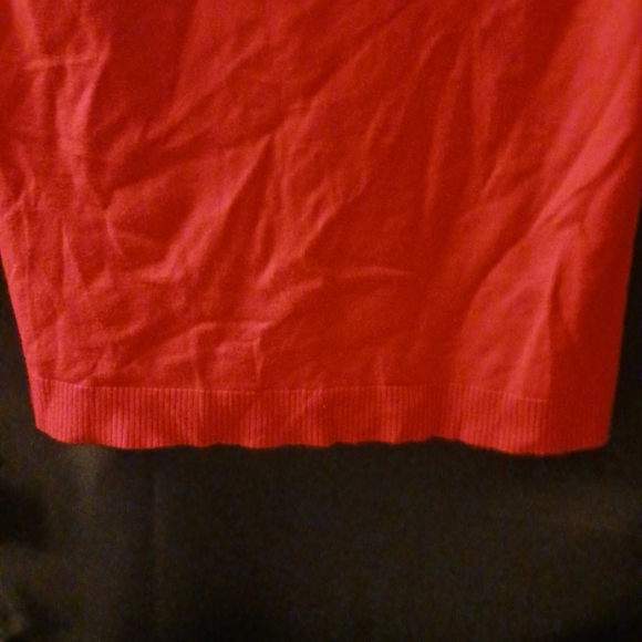 525 America Pink ruffle sleeve sweater - Picture 8 of 9